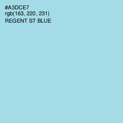 #A3DCE7 - Regent St Blue Color Image